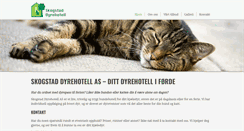 Desktop Screenshot of dyrehotell.com